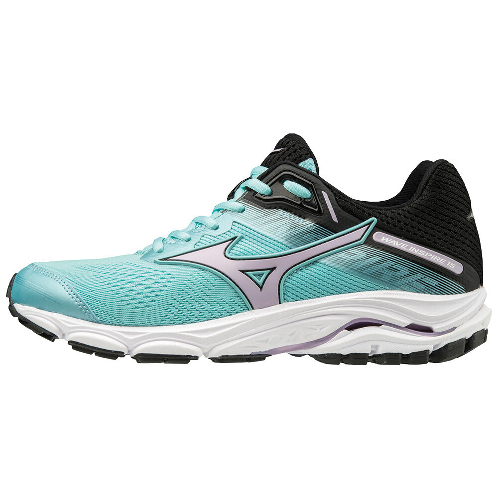 Scarpe Running Mizuno WAVE INSPIRE 15 Donna - Blu/Nere - 64893-STBK